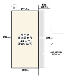 京都市右京区太秦森ケ東町の土地