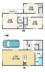 京都市西京区上桂御正町の一戸建て