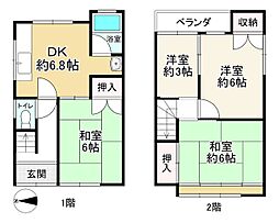 京都市西京区桂千代原町の一戸建て