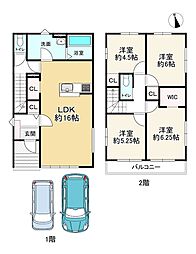京都市西京区大原野上里男鹿町の一戸建て