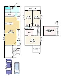 京都市西京区桂坤町の一戸建て