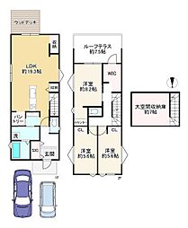 京都市西京区桂坤町の一戸建て