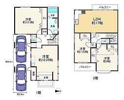 京都市西京区大原野上里男鹿町