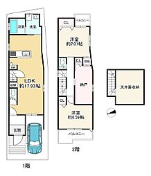 京都市中京区西ノ京中御門東町の一戸建て