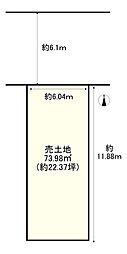 亀岡市篠町馬堀南垣内の土地