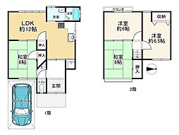 京都市西京区樫原上池田町の一戸建て