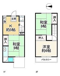川島東代町　中古テラスハウス