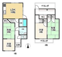 京都市西京区樫原蛸田町の一戸建て