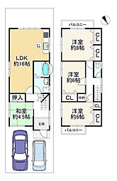 枚方市杉山手1丁目　中古戸建