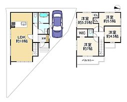 枚方市茄子作1丁目1期　1号地