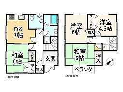 高島市安曇川町田中の一戸建て