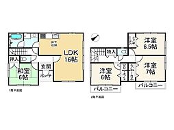 大津市雄琴４丁目の一戸建て