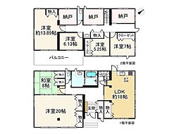 大津市衣川３丁目の一戸建て