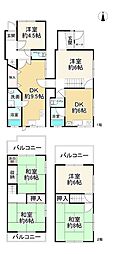 東大阪市日下町1丁目の一戸建て