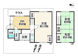 堺市東区日置荘西町7丁の一戸建て