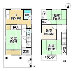 大阪市鶴見区今津南3丁目の一戸建て