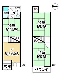 大東市御供田4丁目の一戸建て