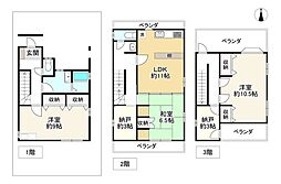 大阪市住吉区遠里小野４丁目の一戸建て