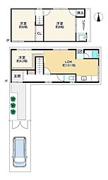 大阪市東住吉区西今川３丁目の一戸建て