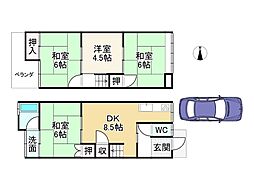 京都市伏見区醍醐御霊ケ下町の一戸建て