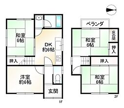 宇治市木幡北畠の一戸建て