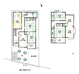 京都市山科区御陵別所町の一戸建て
