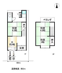 京都市山科区西野大鳥井町の一戸建て
