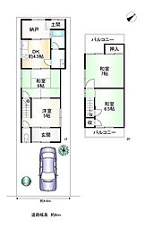 宇治市木幡平尾の一戸建て