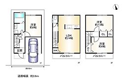 京都市右京区西京極芝ノ下町の一戸建て
