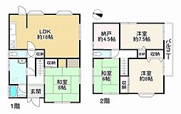 川辺郡猪名川町旭ヶ丘の一戸建て