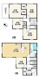 清和台西1期　1号棟