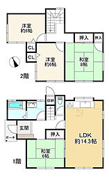 豊能郡豊能町希望ケ丘６丁目の一戸建て
