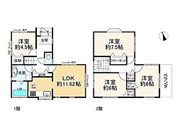 姫路市飾磨区都倉３丁目の一戸建て