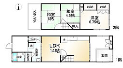 京都市山科区音羽八ノ坪の一戸建て