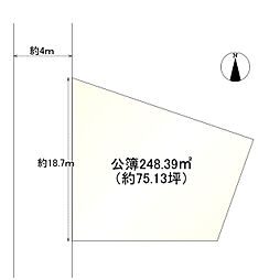 京都市山科区日ノ岡堤谷町の土地