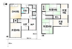 京都市山科区西野岸ノ下町の一戸建て