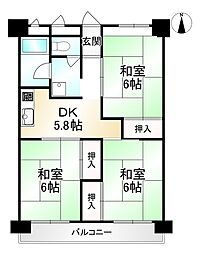 山科団地 A棟