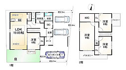 京都市山科区北花山六反田町の一戸建て