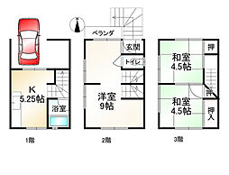 京都市山科区四ノ宮小金塚