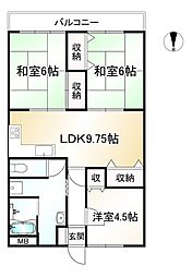 山科南団地 Ｇ棟