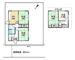 野洲市行畑の一戸建て