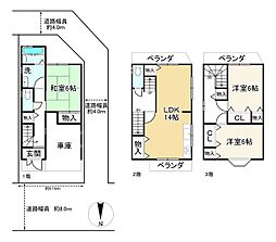 京都市伏見区桃山南大島町の一戸建て