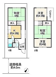 堺市東区日置荘西町７丁の一戸建て