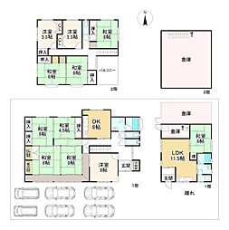 大津市桐生２丁目の一戸建て