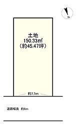 草津市追分７丁目の土地