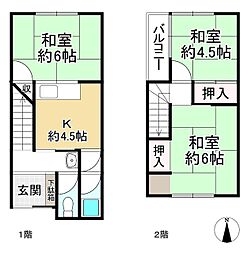 大津市稲津1丁目の一戸建て
