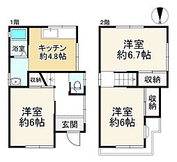 八尾市萱振町３丁目の一戸建て