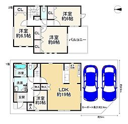 八尾市青山町１丁目の一戸建て