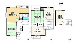 八尾市上尾町3丁目の一戸建て