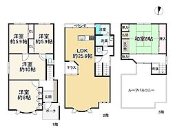 八尾市山本町５丁目の一戸建て